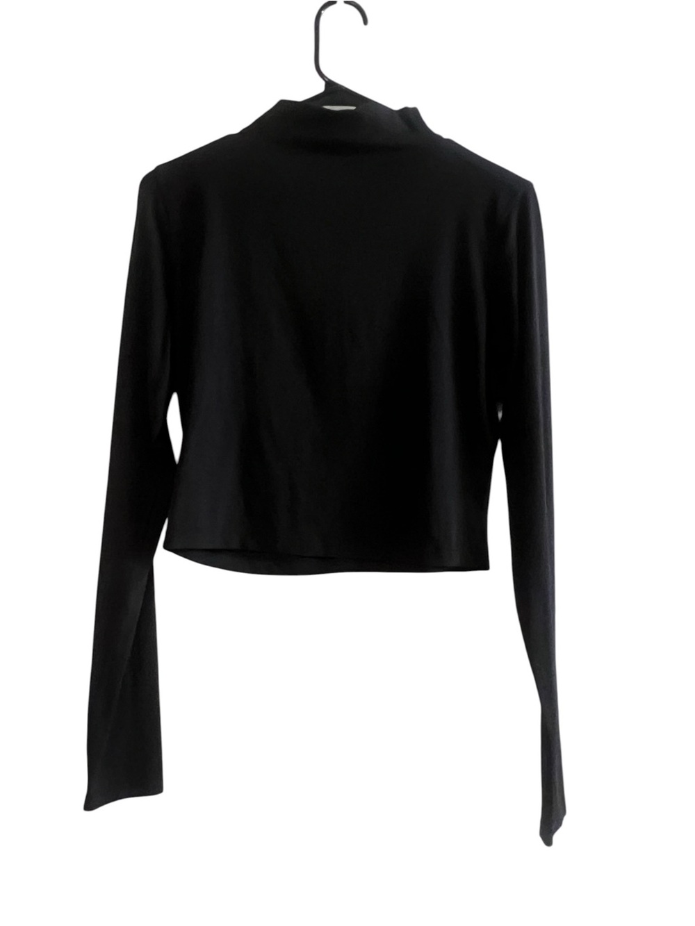 lululemon athletica Black Align Long-Sleeve Mock Neck Top - Size 6 - LIKE NEW